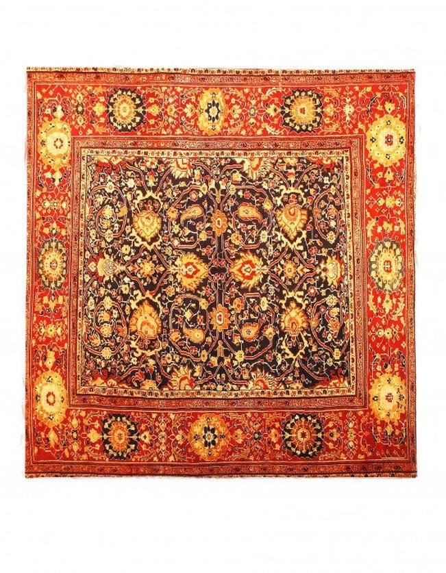 Canvello Tabriz Design Velvet table cloth - 3' X 3' - Canvello