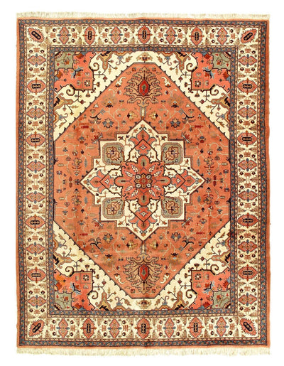 Canvello Tabriz Design Wool Silkroad Rug - 9'1" x 11'10" - Canvello