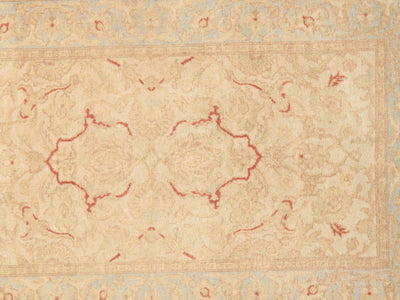 Canvello Tabriz Hand-Knotted Lamb's Wool Area Rug- 3'1" X 5'