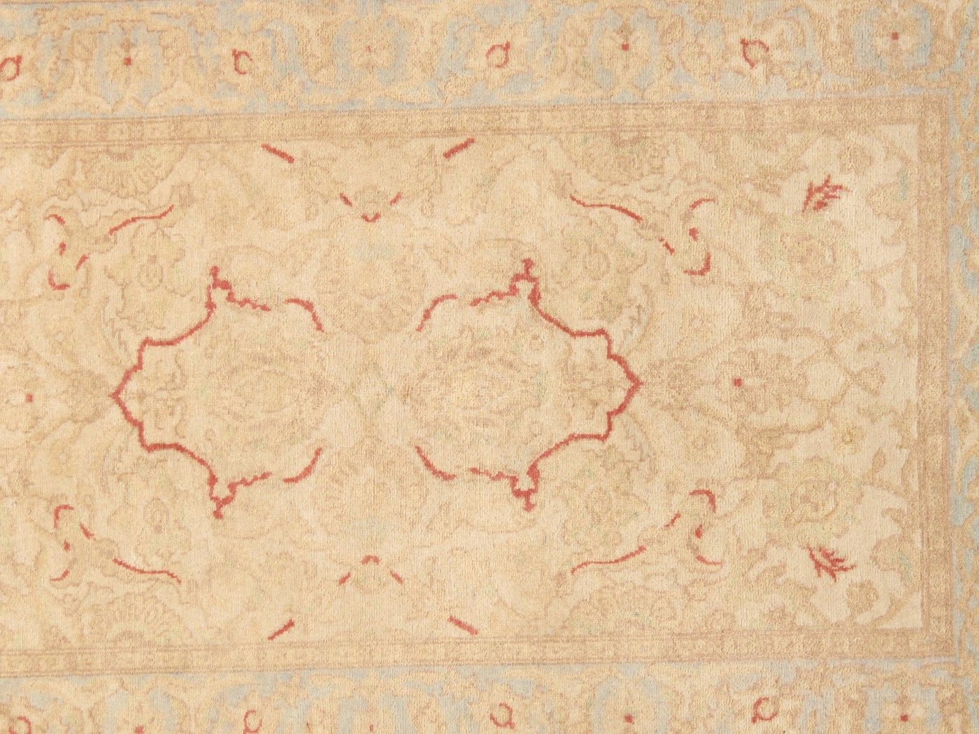 Canvello Tabriz Hand - Knotted Lamb's Wool Area Rug - 3'1" X 5' - Canvello