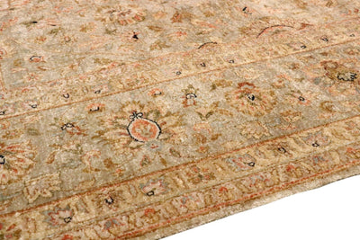 Canvello Tabriz Hand - Knotted Lamb's Wool Area Rug - 8'10" X 11'10" - Canvello