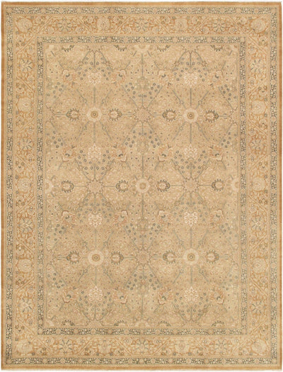 Canvello Tabriz Hand - Knotted Lamb's Wool Area Rug - 8'11" X 11'10" - Canvello