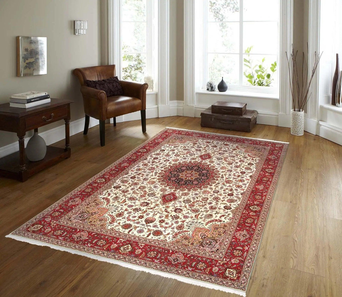 Canvello Tabriz Luxury Rugs For Living Room - 8'3" X 11'6" - Canvello