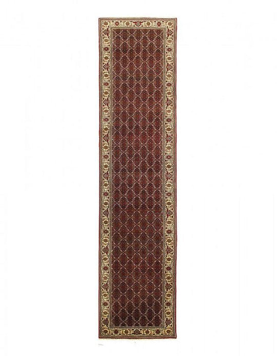 18 世紀古董高加索哈薩克羊毛客廳地毯 - 3'7'' X 7'5''
