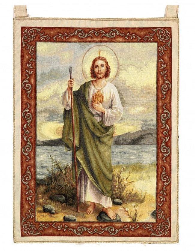 Tapestry Jesus Wall Hanging 1'7'' X 2'3''