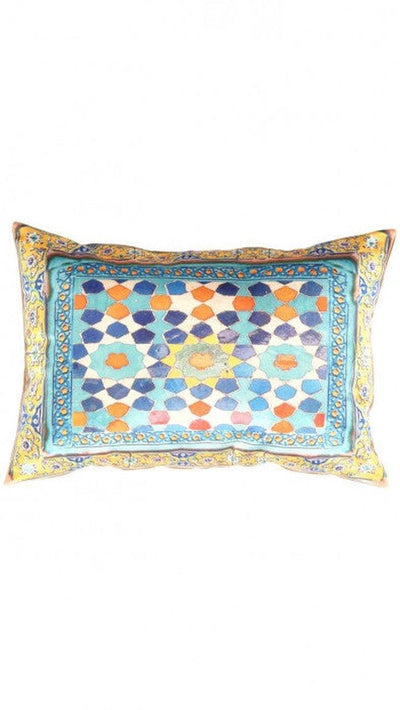 Canvello Tile Design Velvet Pillow - 16' X 24' - Canvello