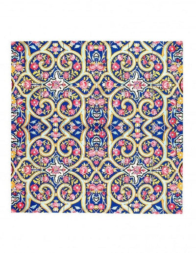 Canvello Tile Design Velvet table cloth - 3' X 3' - Canvello