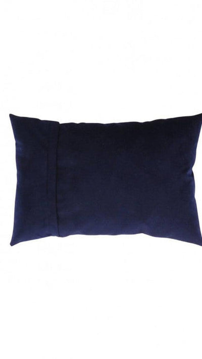 Canvello Traditional Design Calligraphy Velvet Pillow - 16'' X 24'' - Canvello