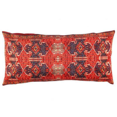 Canvello Traditional Design Velvet Pillow - 15" X 30" - Canvello