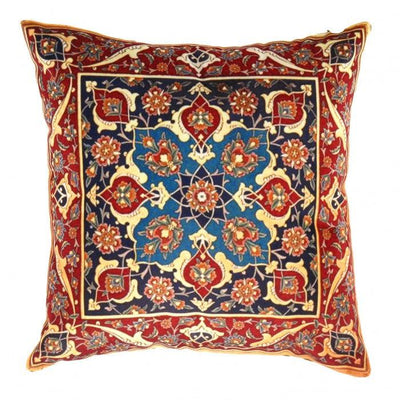 Canvello Traditional Design Velvet Pillow - 16' X 16'