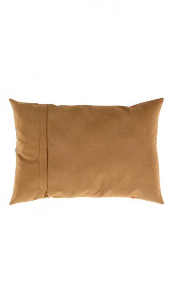 Canvello Traditional Design Velvet Pillow - 16'' X 24'' - Canvello