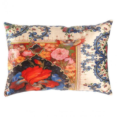 Canvello Traditional Design Velvet Pillow - 16'' X 24'' - Canvello