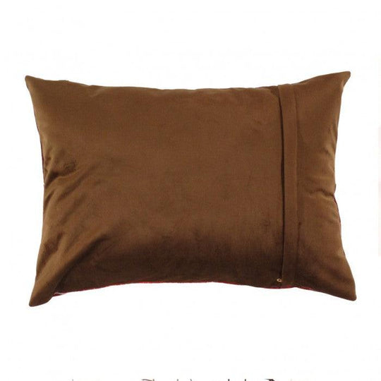 Canvello Traditional Design Velvet Pillow - 18' X 26' - Canvello