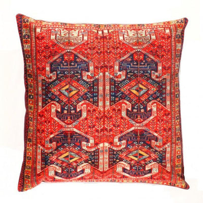 Canvello Traditional Design Velvet Pillow - 20' X 20'