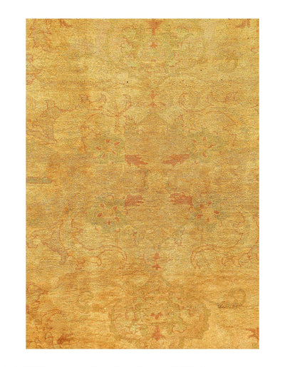 Canvello Traditional Fine Hand Knotted Agra rug - 8' X 10'1''