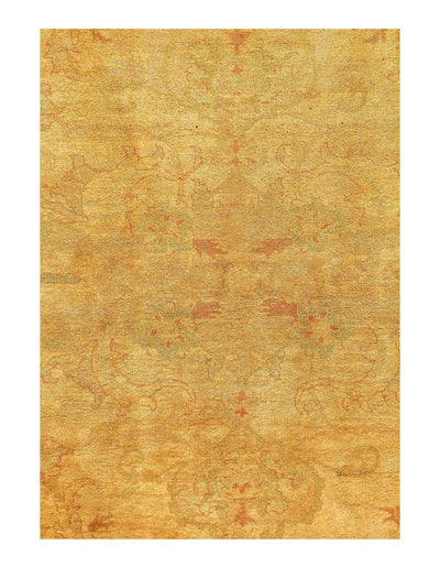 Canvello Traditional Fine Hand Knotted Agra rug - 8' X 10'1'' - Canvello