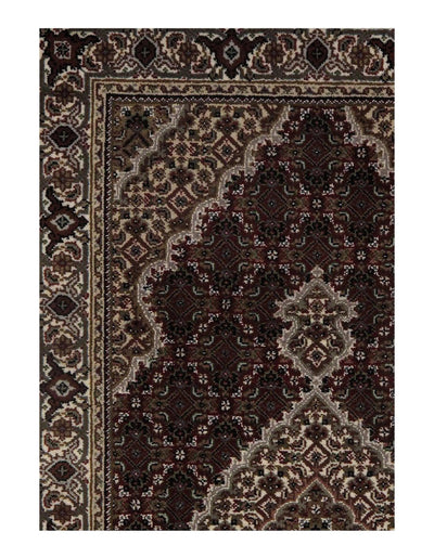 Traditional Fine Tabriz Hand-Knotted Rug - 3' X 5'5"