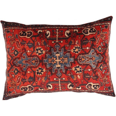 Canvello Traditional KAZAK Design Velvet Pillow - 20" X 26" - Canvello