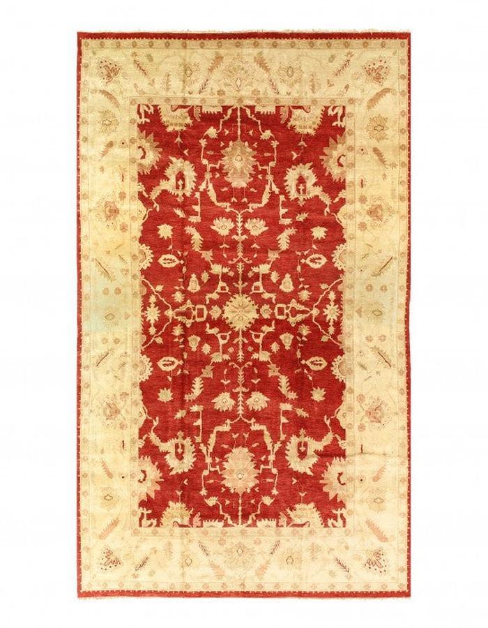 Canvello Traditional Oushak Design Hand - knotted Rug - 11'10" x 19'9" - Canvello