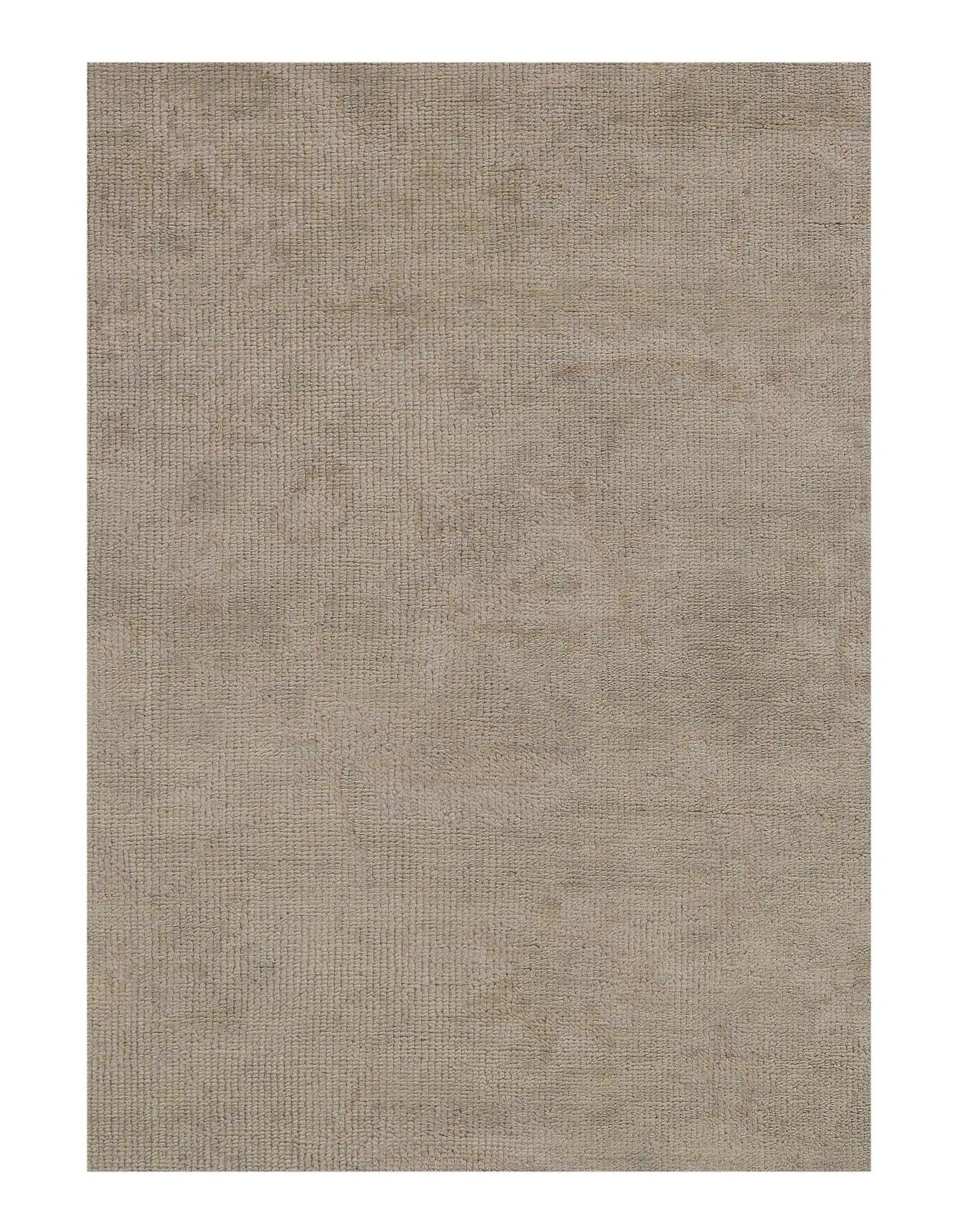 Traditional Oushak Design Hand Knotted Rug - 7'9" x 9'10"