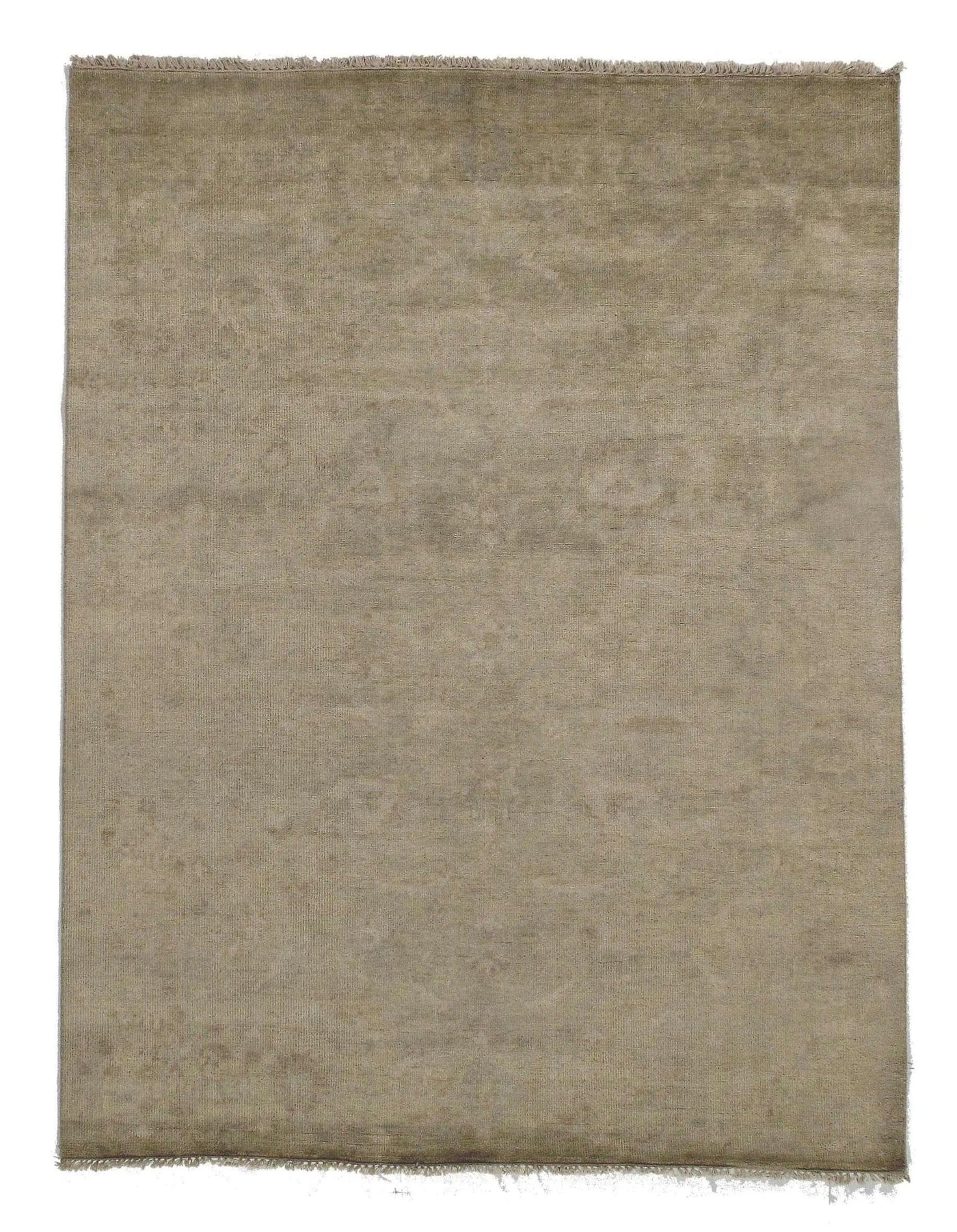 Canvello Traditional Oushak Design Hand Knotted Rug - 7'9" x 9'10" - Canvello