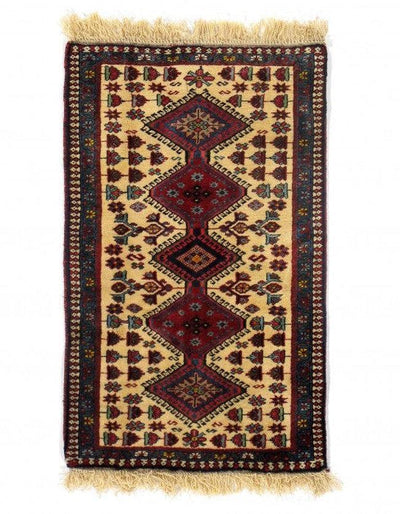 Canvello Traditional Silkroad Yalameh Rug - 2' X 3'2" - Canvello