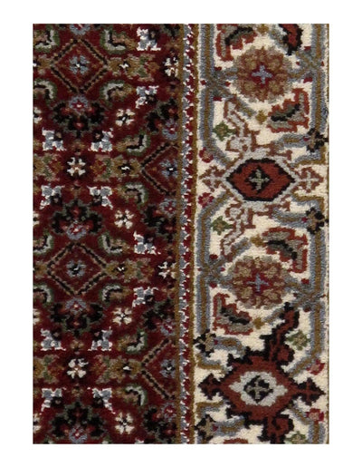 Traditional Tabriz Design Hand-Knotted Runner - 2'8" X 22'6"