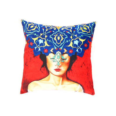 Canvello Traditional Velvet Pillow - 16' X 16' - Canvello