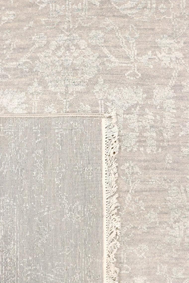 Canvello Transitional Hand Knotted Bsilk & Wool Area Rug - 4' X 6'3" - Canvello