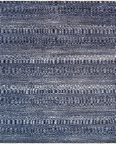 Canvello Transitional Hand - Knotted Bsilk & Wool Area Rug - 8'1" X 9'11" - Canvello