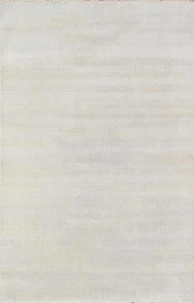 Canvello Transitional Hand-Knotted Lamb's Wool Area Rug- 6'1" X 9'3"