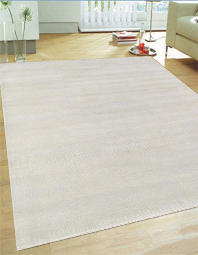 Canvello Transitional Hand-Knotted Lamb's Wool Area Rug- 6'1" X 9'3"