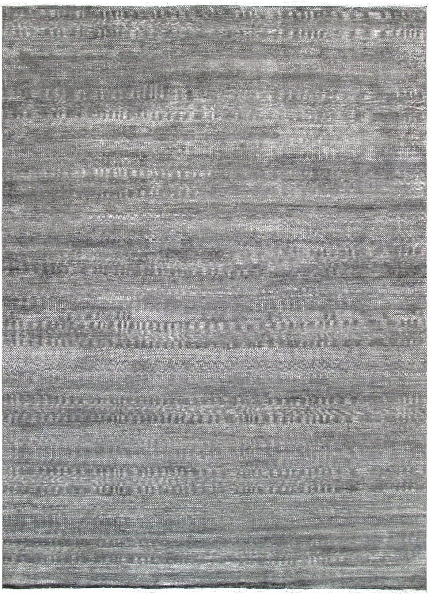 Canvello Transitional Hand-Knotted Lamb's Wool Area Rug- 9'11" X 13'11"