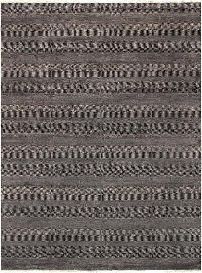Canvello Transitional Hand-Knotted Silk and wool Area Rug- 9'1" X 12'2"