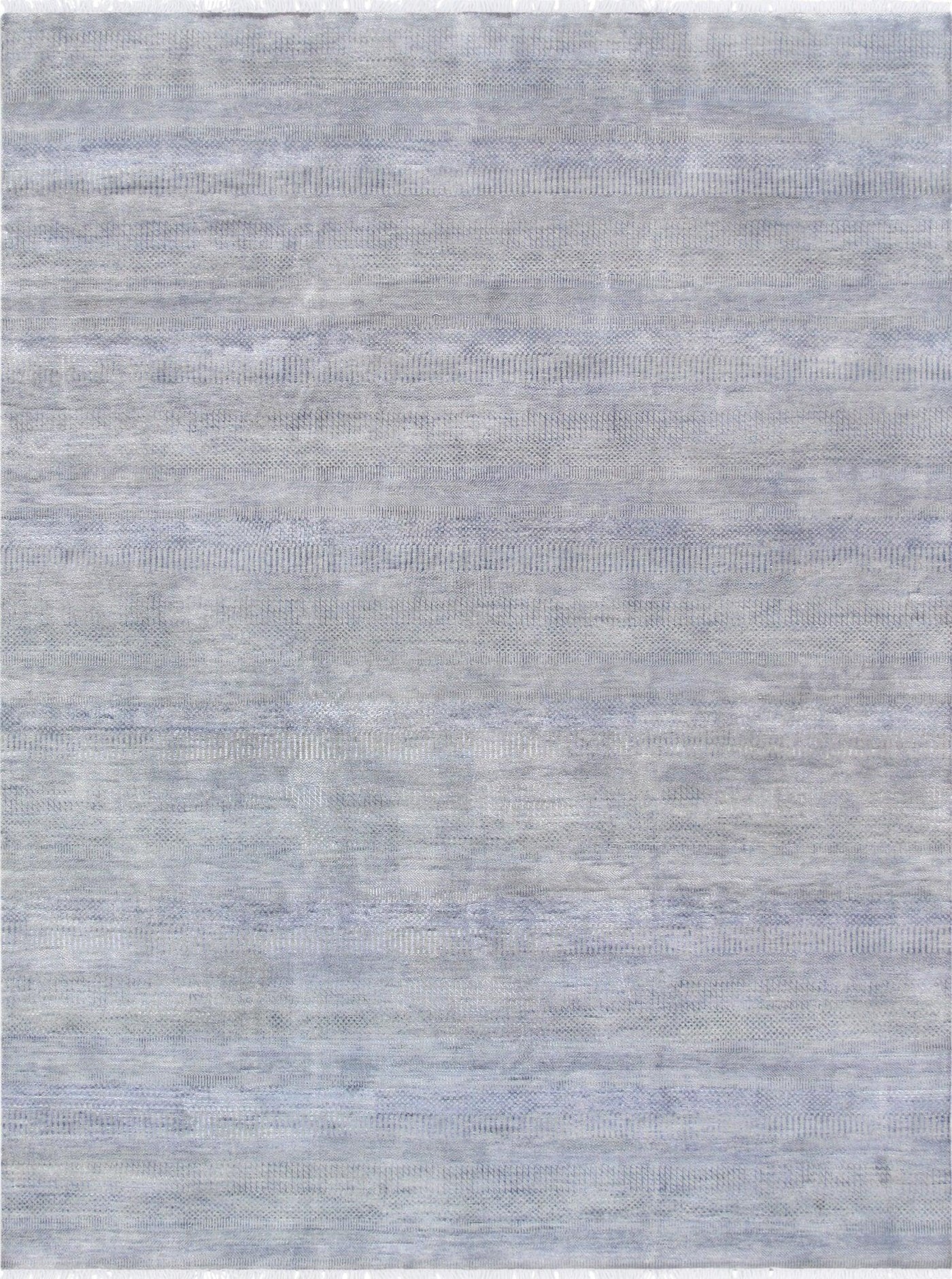 Canvello Transitional Hand-Knotted Silk & Wool Area Rug- 9'1" X 12'3"
