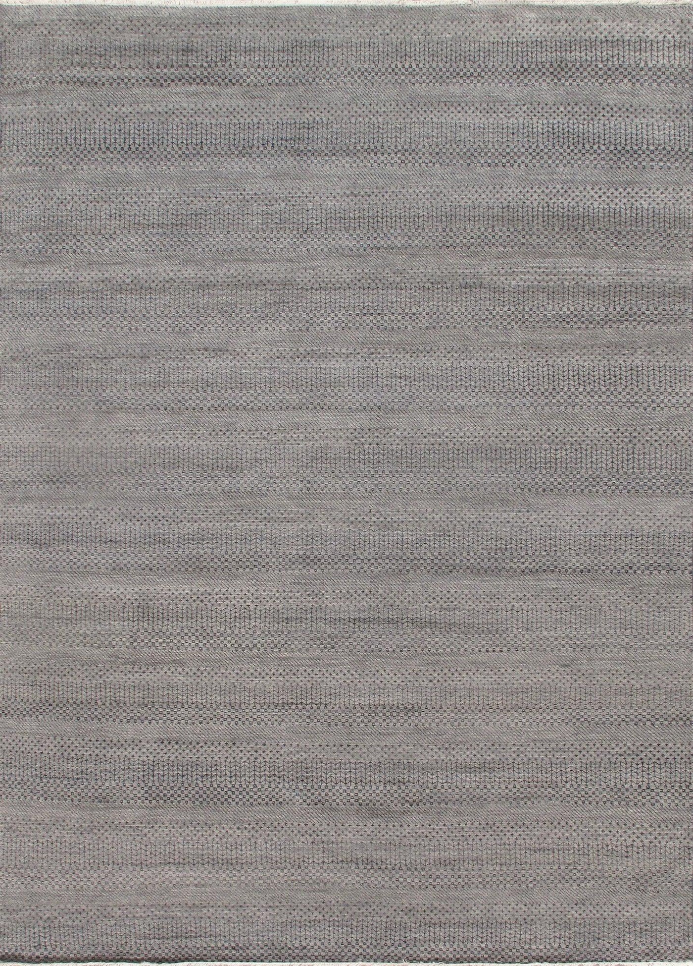 Canvello Transitional Hand-Knotted Silk & Wool Area Rug- 9'10" X 13'9"
