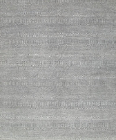 Canvello Transitional Hand - Knotted Silk & Wool Area Rug - 8'10" X 12'1" - Canvello