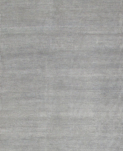 Canvello Transitional Hand - Knotted Silk & Wool Area Rug - 8'10" X 12'1" - Canvello