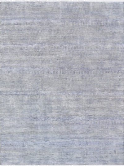 Canvello Transitional Hand - Knotted Silk & Wool Area Rug - 9'1" X 12'3" - Canvello