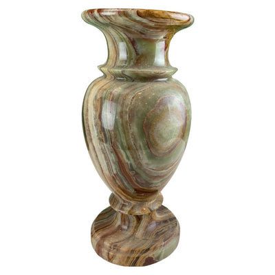 Canvello Transitional Large Italian Honey Marble Vase