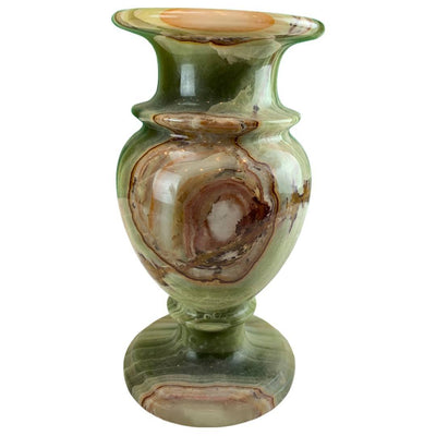 Canvello Transitional Medium Italian Honey Marble Vase - Canvello