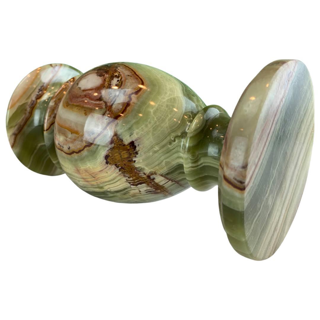 Canvello Transitional Medium Italian Honey Marble Vase - Canvello