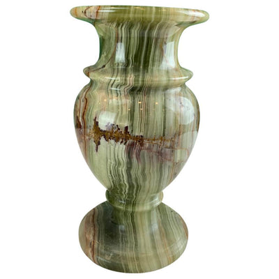 Canvello Transitional Medium Italian Honey Marble Vase
