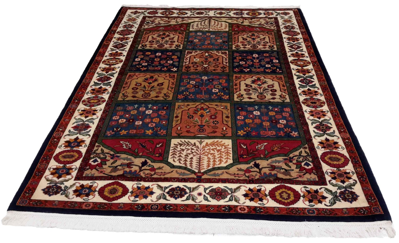 Canvello Transitional Silkroad Bakhtiari Rugs - 5'6'' X 8'0'' - Canvello