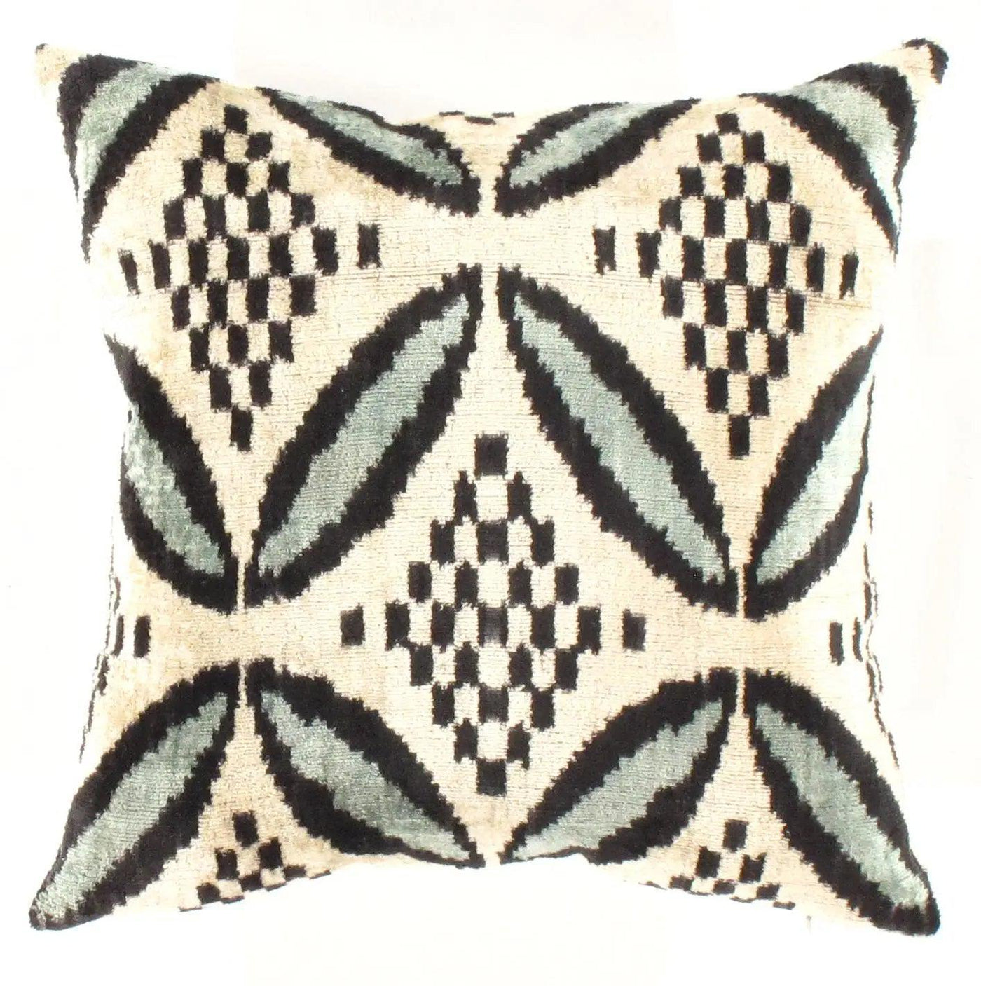 Canvello Turkish Beige And Black Throw Pillows - TI 80 - Canvello