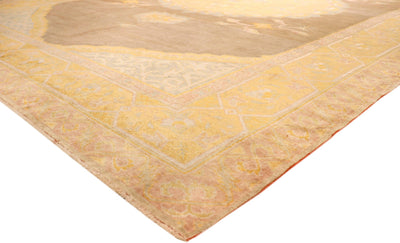 Canvello Turkish Hand - Knotted Lamb's Wool Area Rug - 9'4" X 12'8" - Canvello