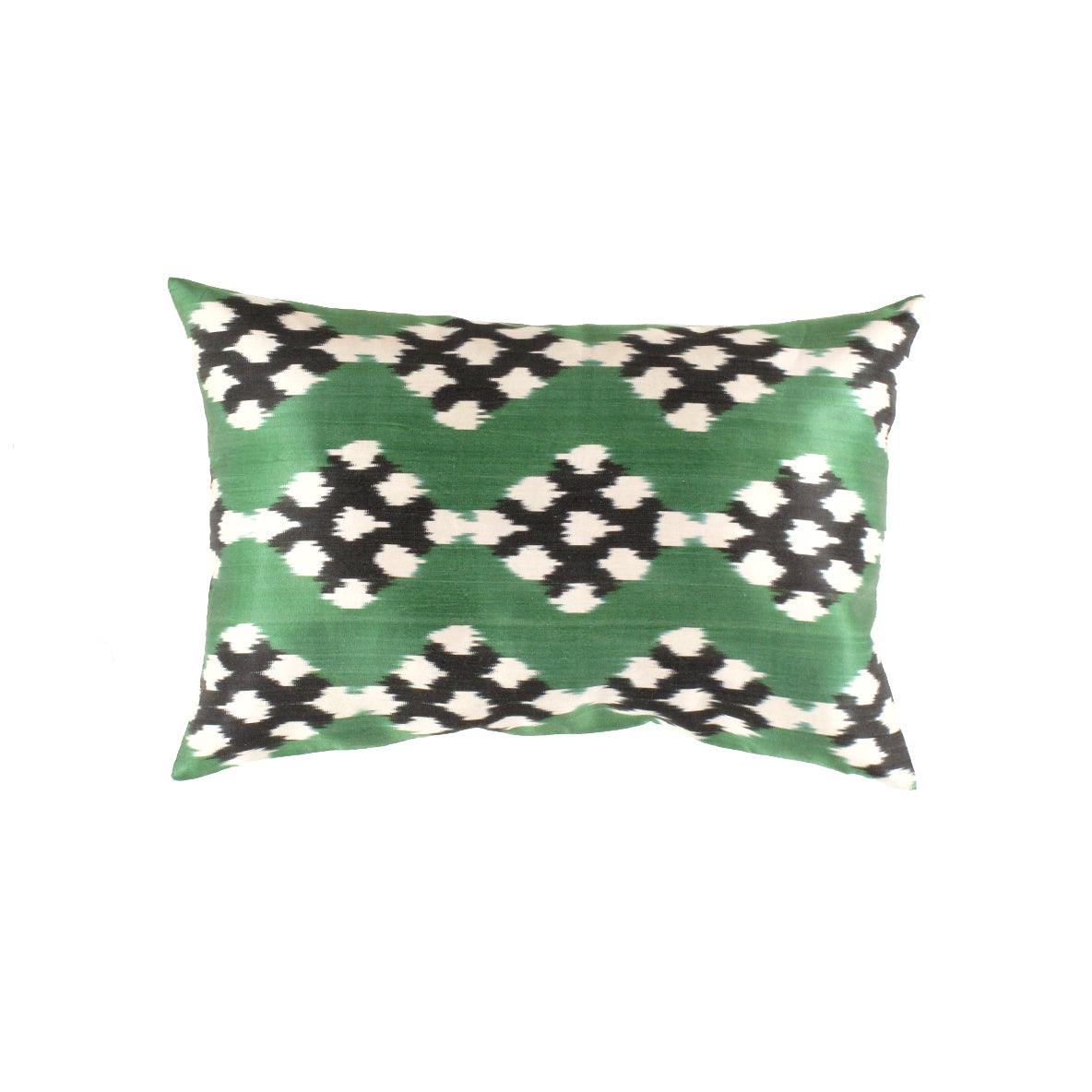 Canvello Turkish Handmade Decorative Silk Pillow - 16" X 24" - Canvello