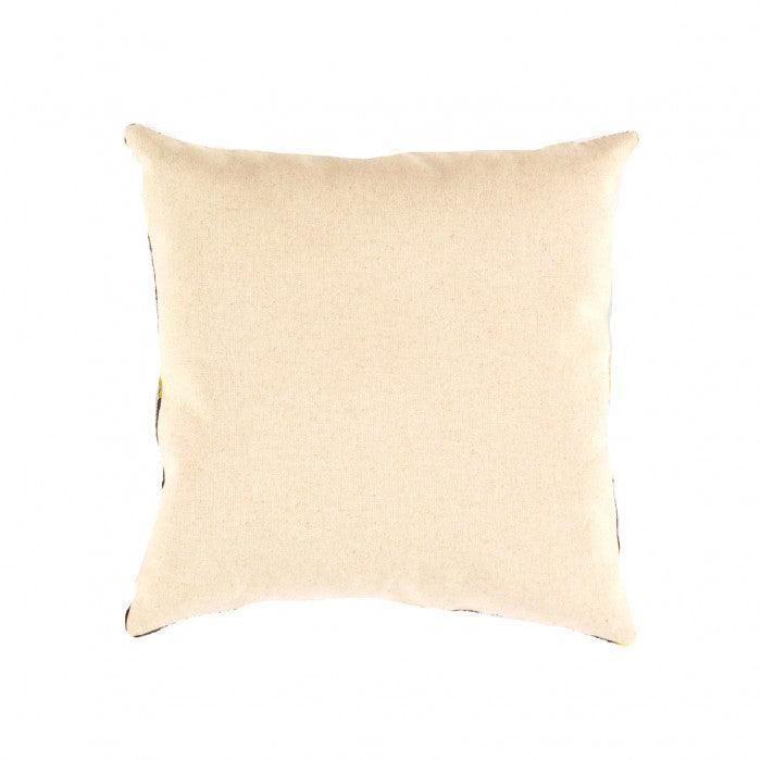 Canvello Turkish Handmade Decorative Silk Pillow - 20" X 20" - Canvello