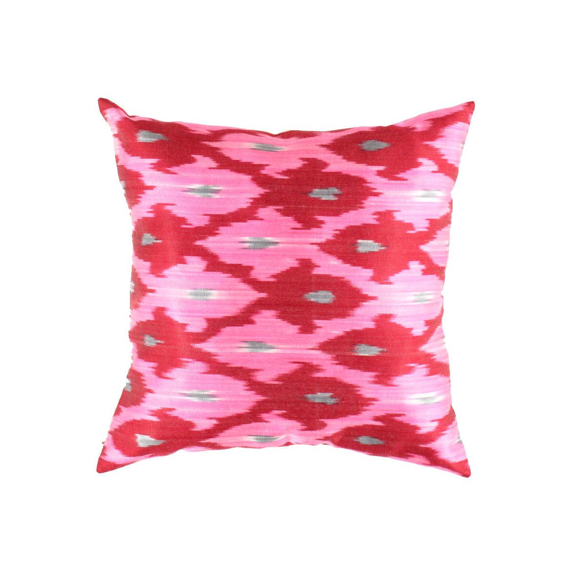 Canvello Turkish Handmade Decorative Silk Pillow - 20" X 20"