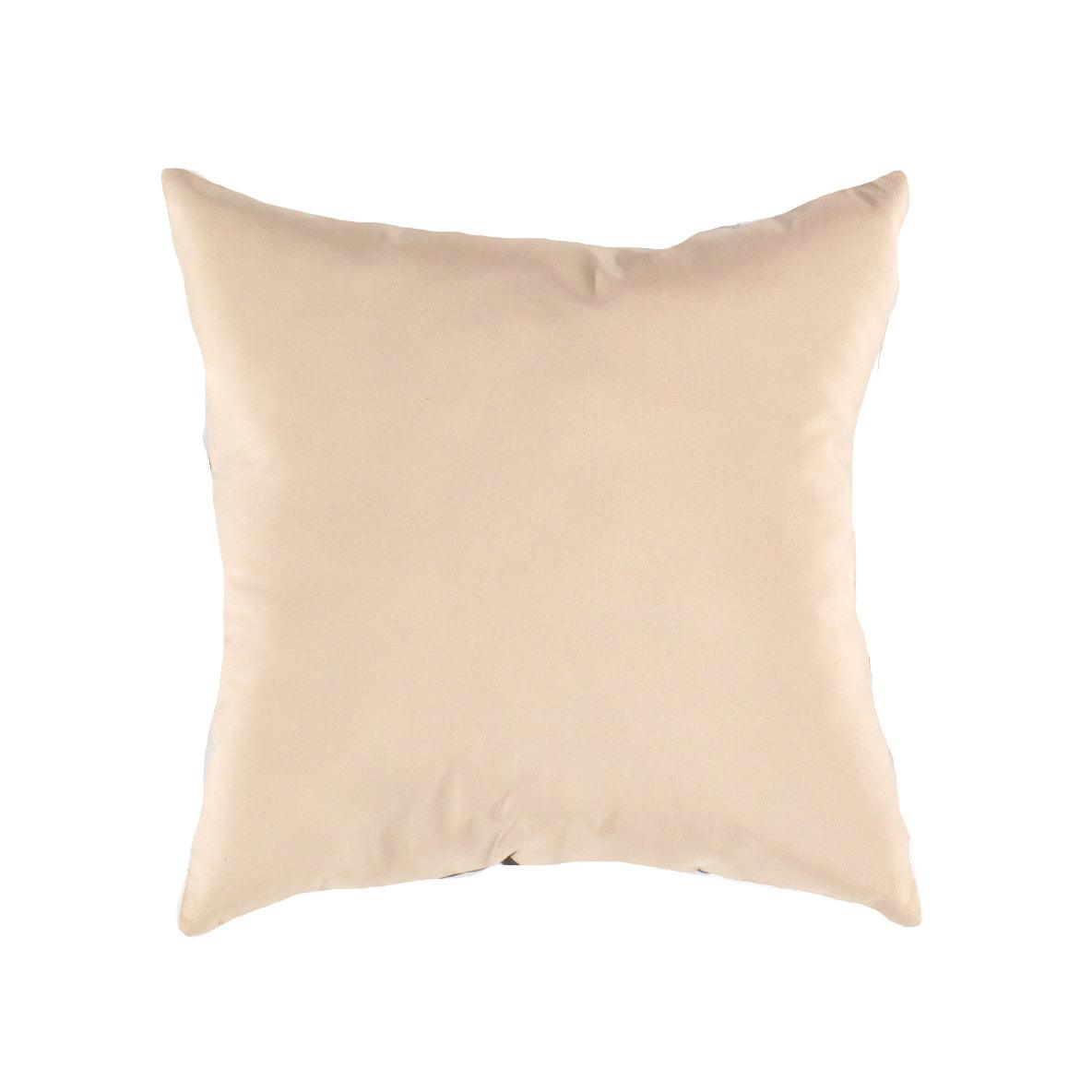 Black and White Ikat Pillow | Handmade Turkish Silk Pillow | Canvello